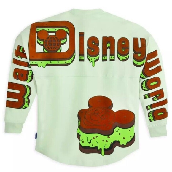 Disney Tops - Disney World Disney Eats Mickey Mint Ice Cream Sandwich Spirit Jersey Adults